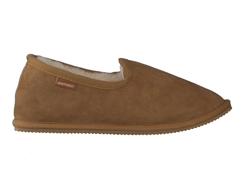 Shepherd Pantoufles Cognac