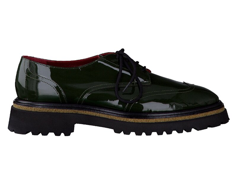 Voltan Chaussures à Lacets Kaki