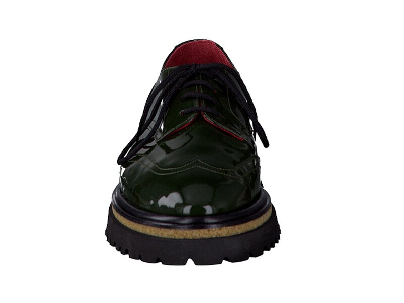 Voltan Chaussures à Lacets Kaki