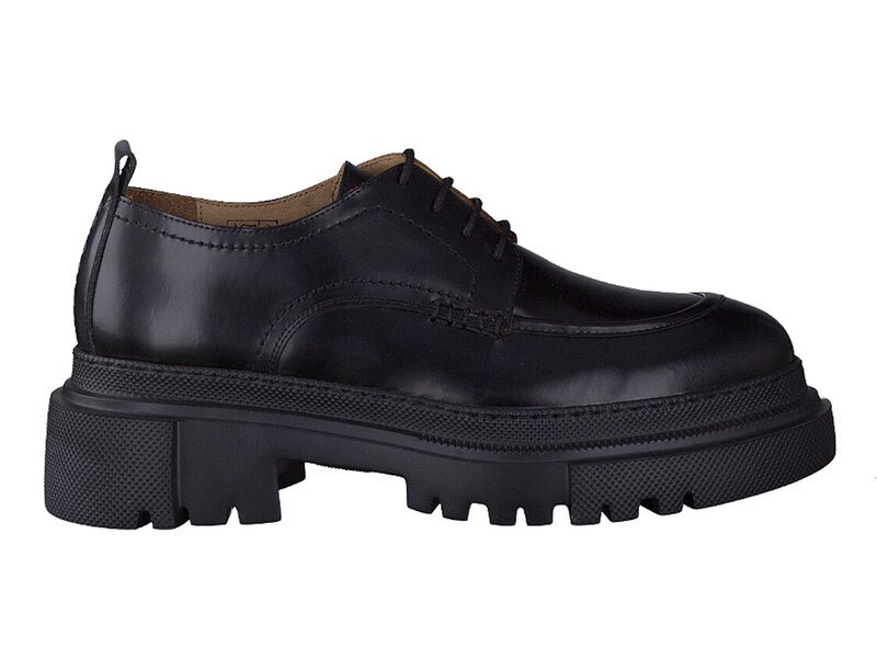 Shabbies Veterschoenen Zwart