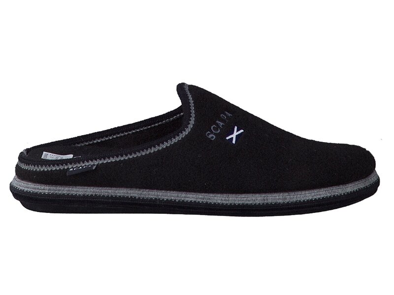 Scapa Pantoufles Noir
