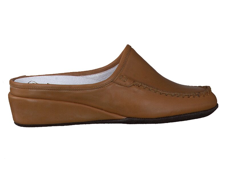 Sofacq Pantoufles Cognac