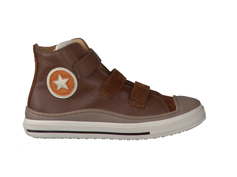 Zecchino D'oro Velcro Schoenen Cognac