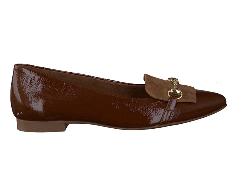 Paul Green Mocassins Cognac