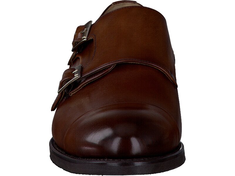 Cordwainer Shoes With Buckle Cognac