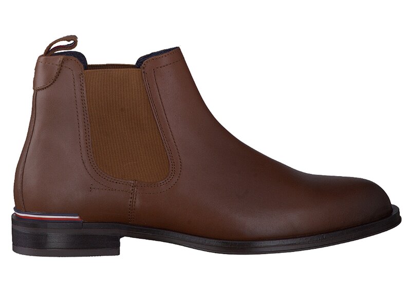 Tommy Hilfiger Bottines Cognac