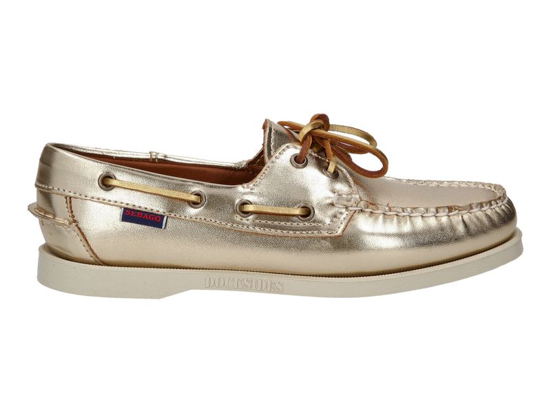 Voir le produit 'Sebago Chaussures Bateau Or' (en anglais) Sebago Chaussures Bateau Or
