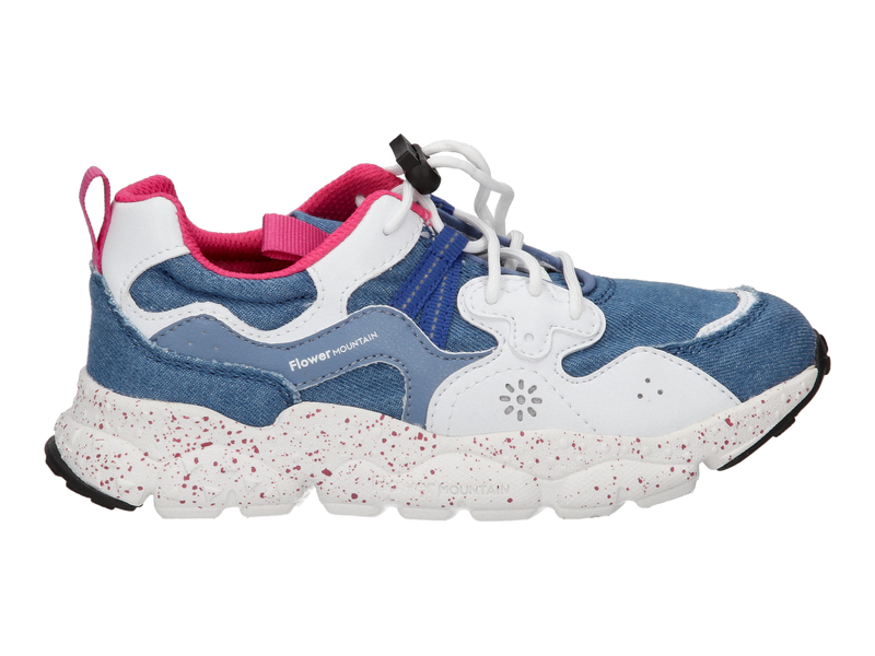 Flower Mountain Sneakers Blauw