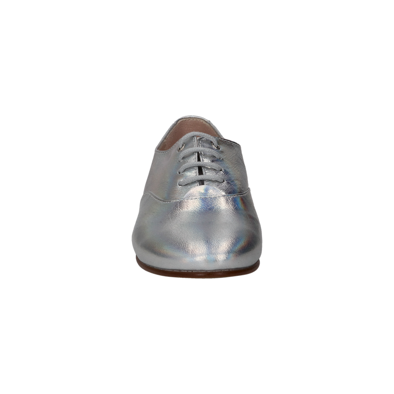 Beberlis Veterschoenen Zilver