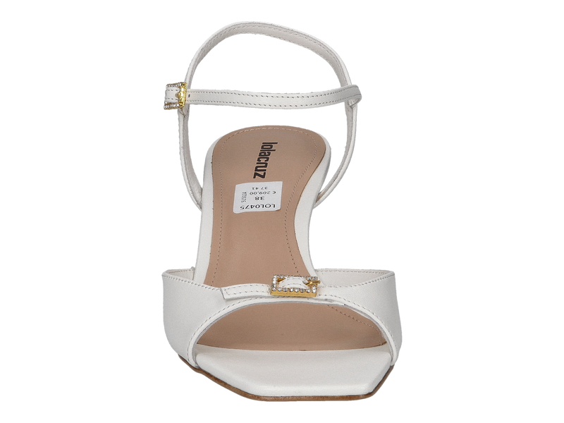 Lola Cruz Sandales Blanc
