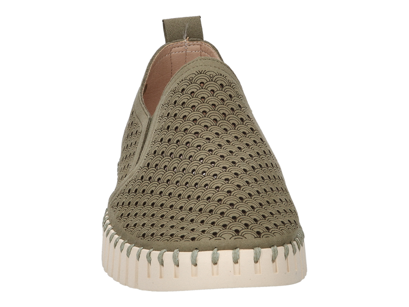 Bekijk product 'Ilse Jacobsen Loafers Kaki' Ilse Jacobsen Loafers Kaki