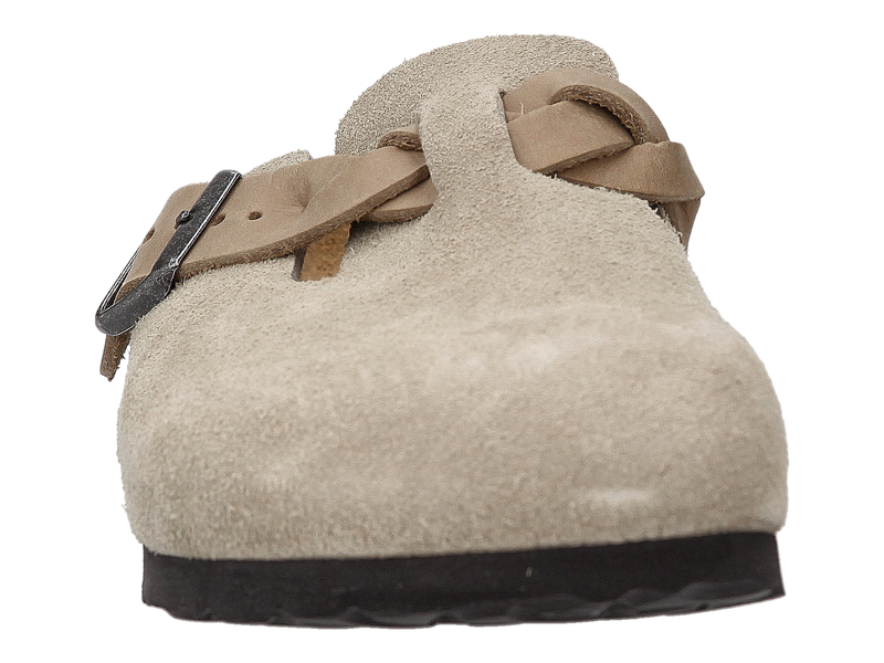 Voir le produit 'Birkenstock Mules Beige' (en anglais) Birkenstock Mules Beige
