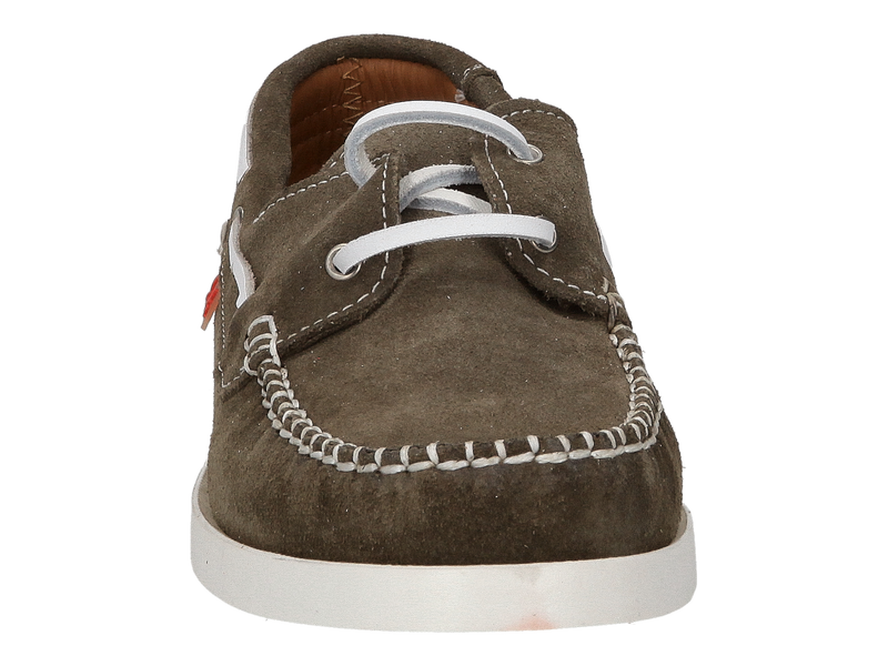 Eli Chaussures Bateau Kaki