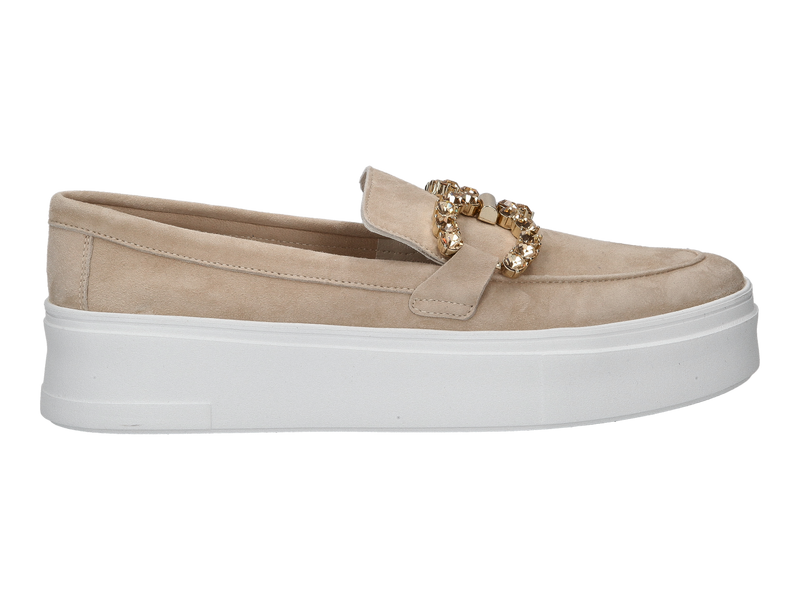 Frau Mocassins Beige