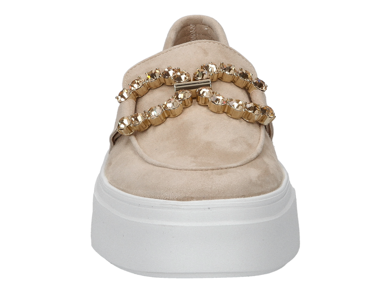 Frau Mocassins Beige