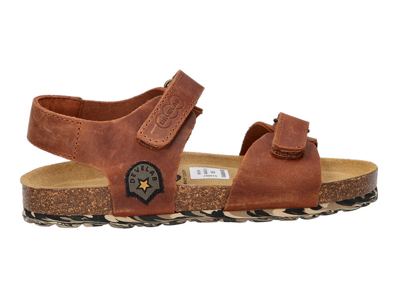 Develab Sandalen Cognac