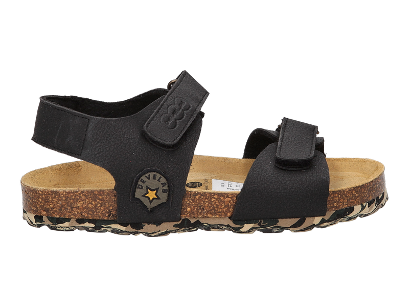 Develab Sandales Noir