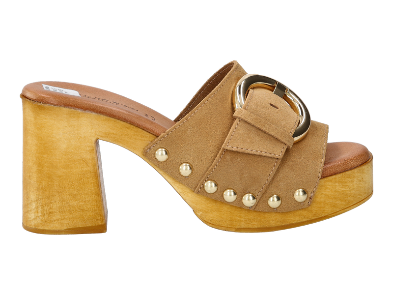 Sandy Shoes Mules Cognac