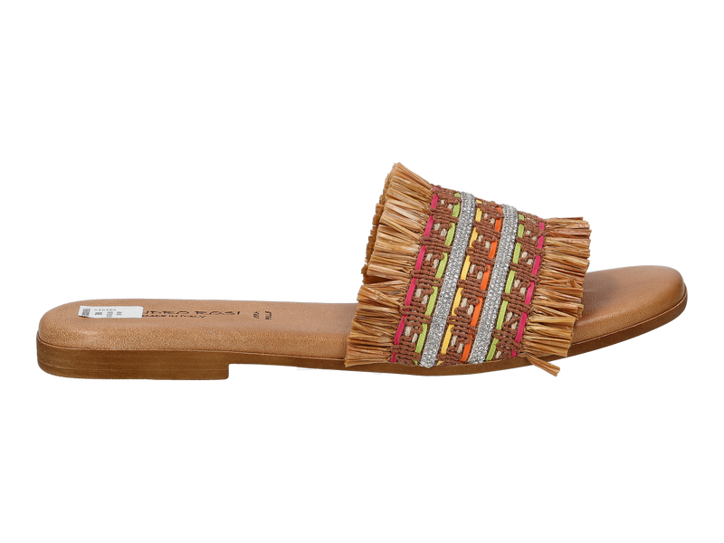 Sandy Shoes Tongues Cognac