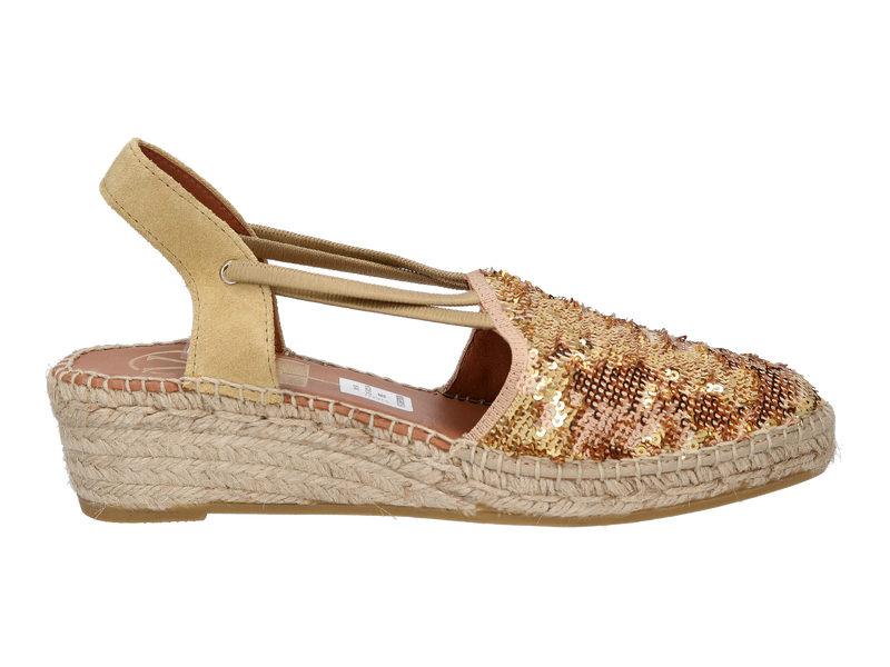 Viguera Espadrilles Gold