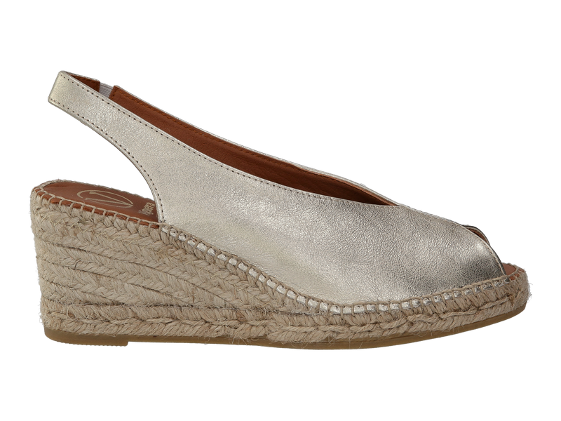 Viguera Espadrilles Or