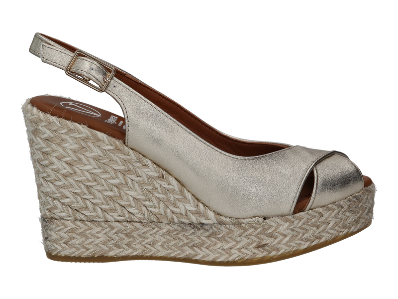 Viguera Espadrilles Gold