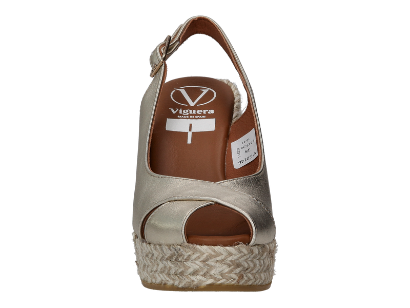 Viguera Espadrilles Gold