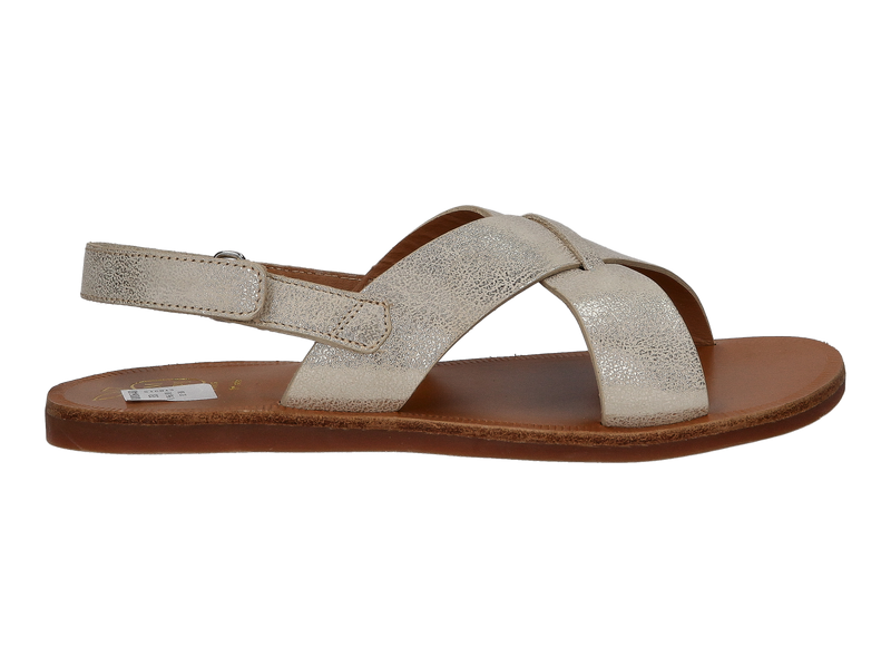 Pom D'api Sandales Or