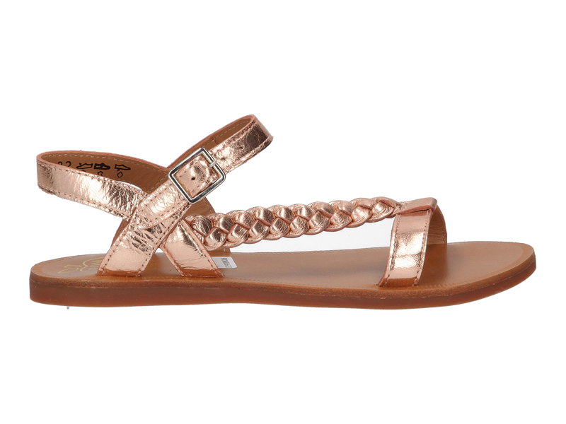 Pom D'api Sandales Or