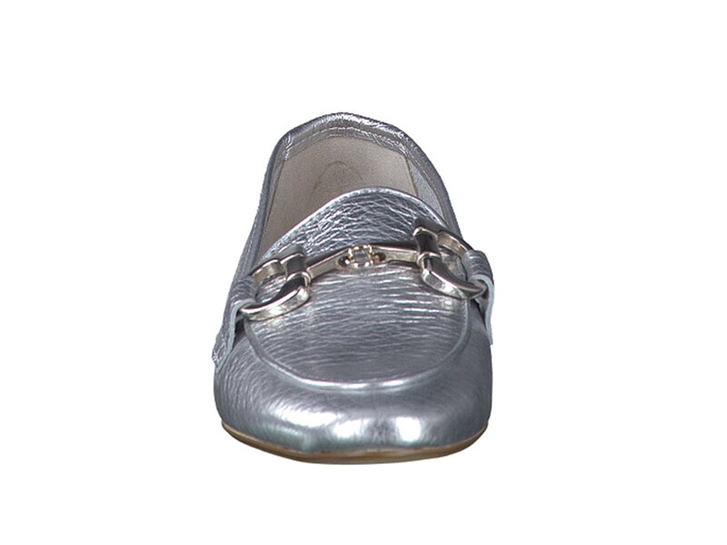 Gianluca Pisati Mocassins Argent