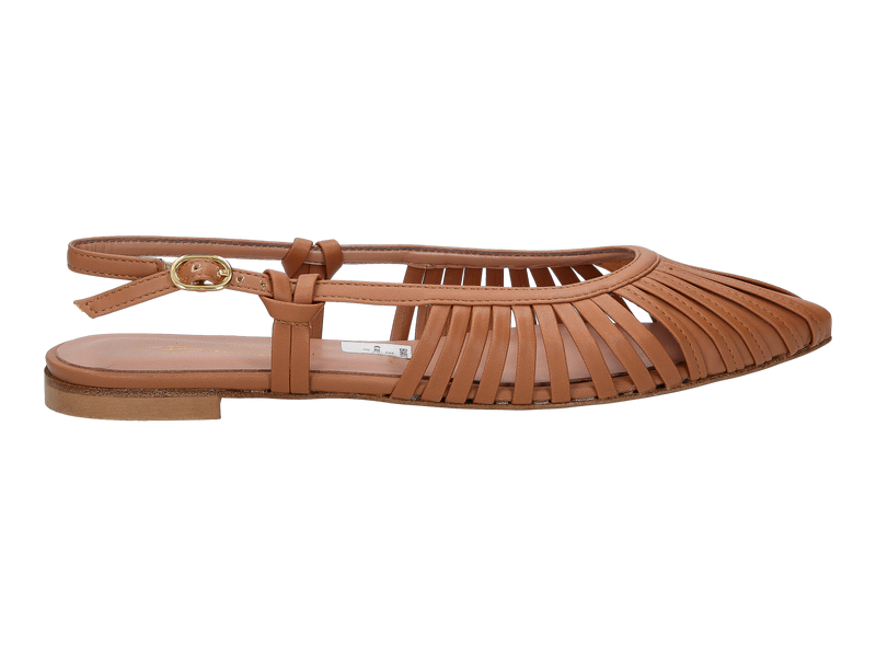 Bianca Di Ballerinas Cognac