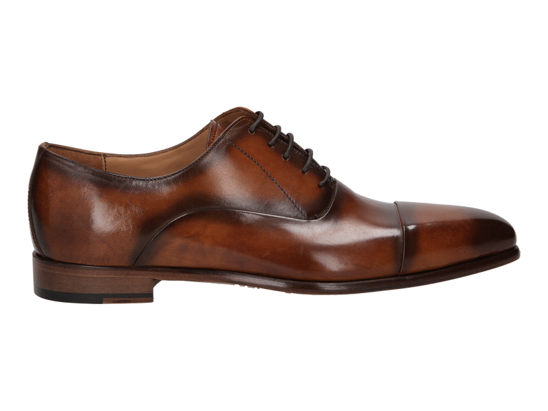 Calpierre Lace Shoes Cognac