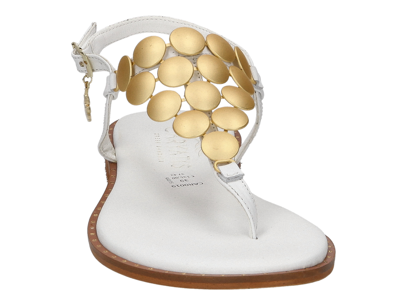 Caryatis Sandales Blanc