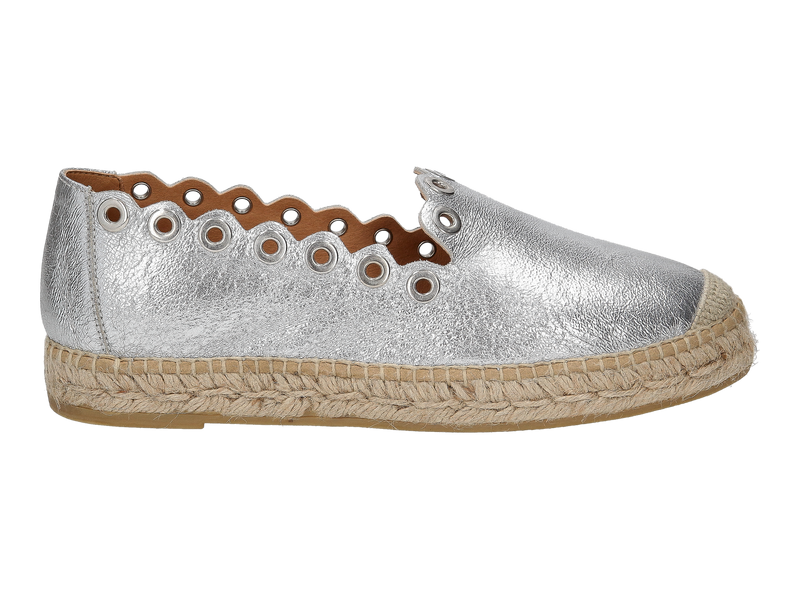 Kanna Espadrilles Silver