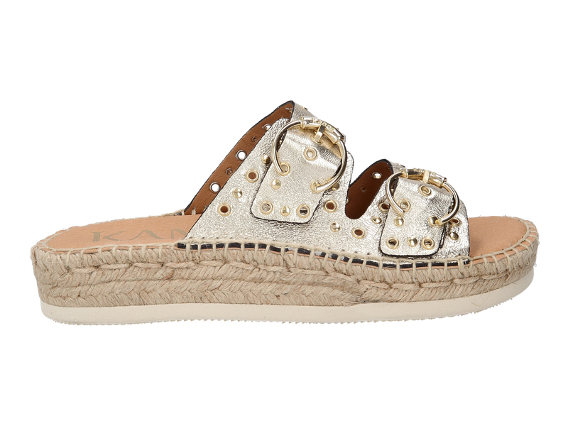 Kanna Espadrilles Or