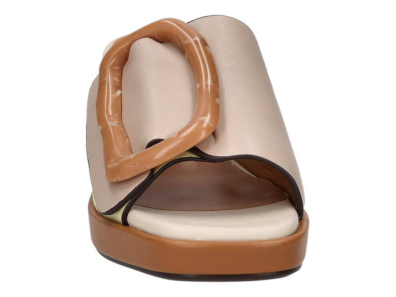 Noa Harmon Mules Beige