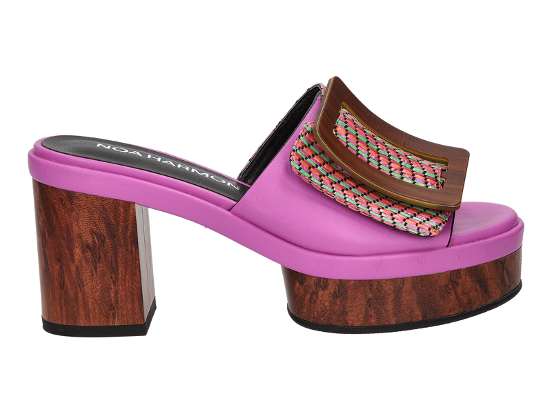 Noa Harmon Mules Mauve