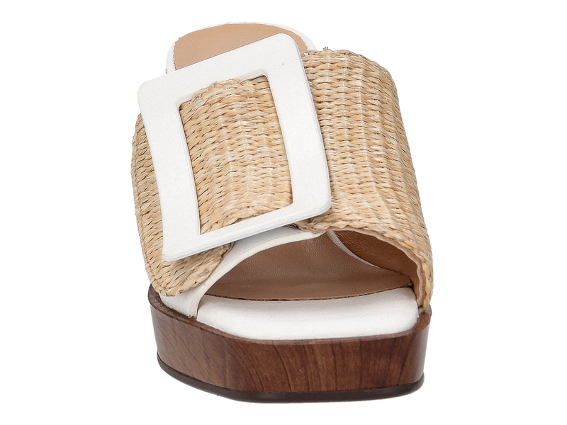 Noa Harmon Mules Blanc