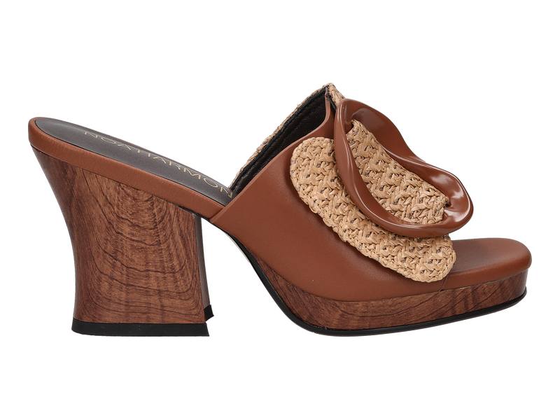 Noa Harmon Mules Cognac