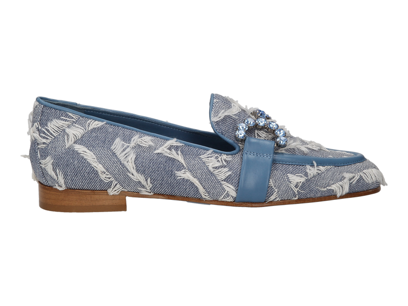 Roberto Festa Mocassins Bleu