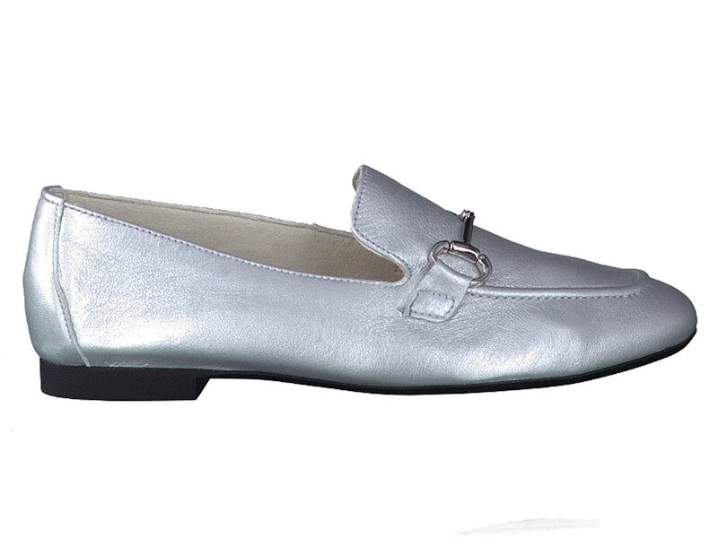 Paul Green Mocassins Argent