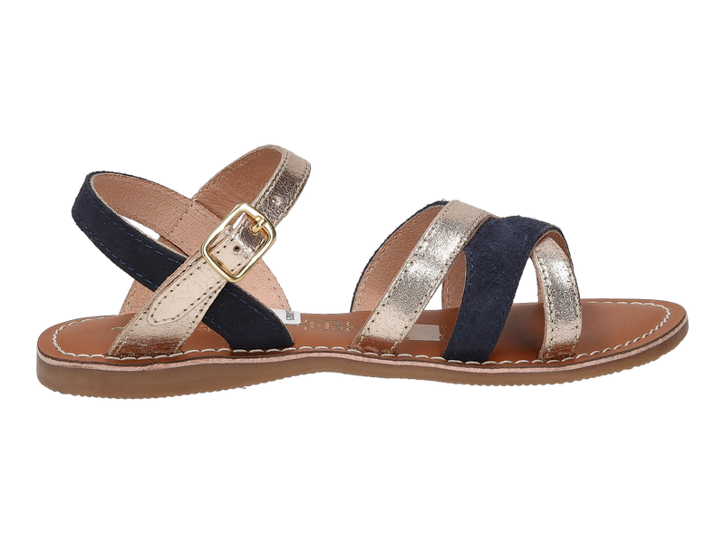 L'atelier Tropezien Sandales Bleu