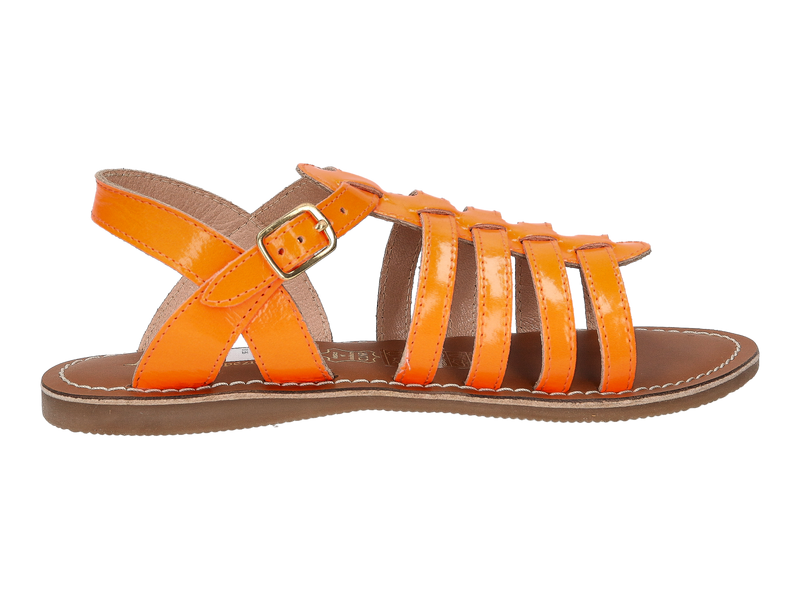 L'atelier Tropezien Sandalen Oranje