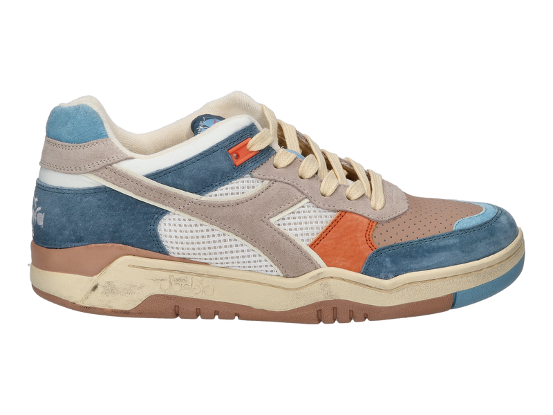 Diadora Heritage Baskets Bleu