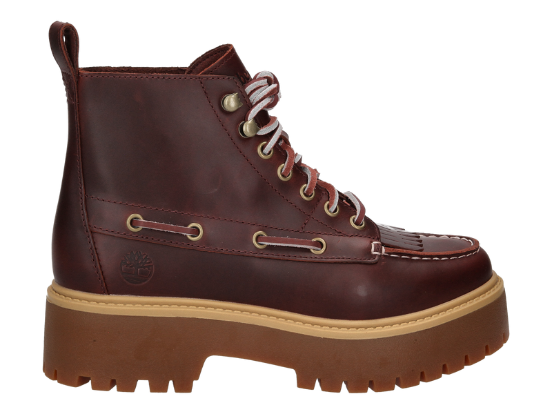 Timberland Chaussures à Lacets Bordeaux