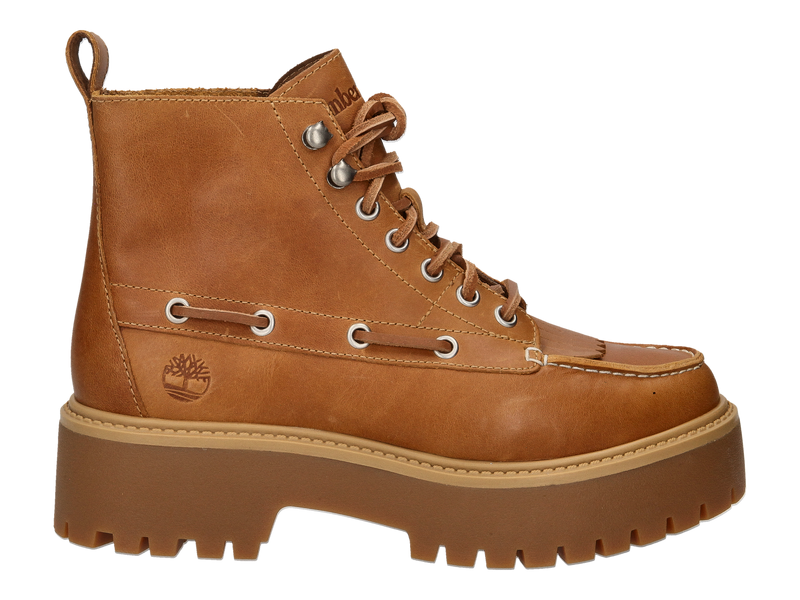 Timberland Lace Shoes Cognac