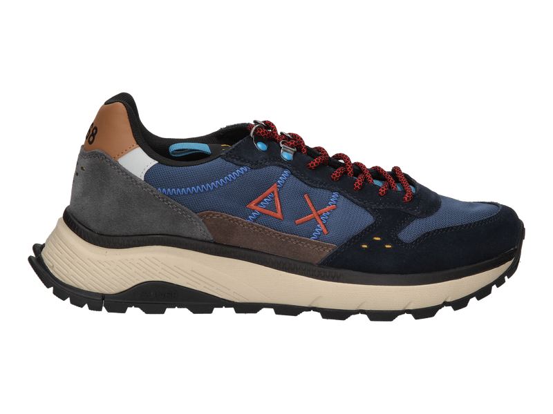 Sun 68 Sneakers Blauw