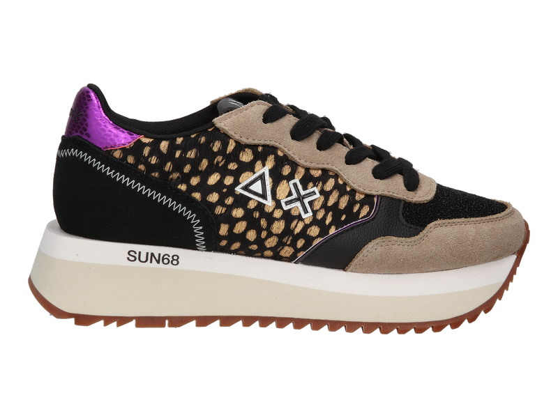 Sun 68 Sneakers Zwart