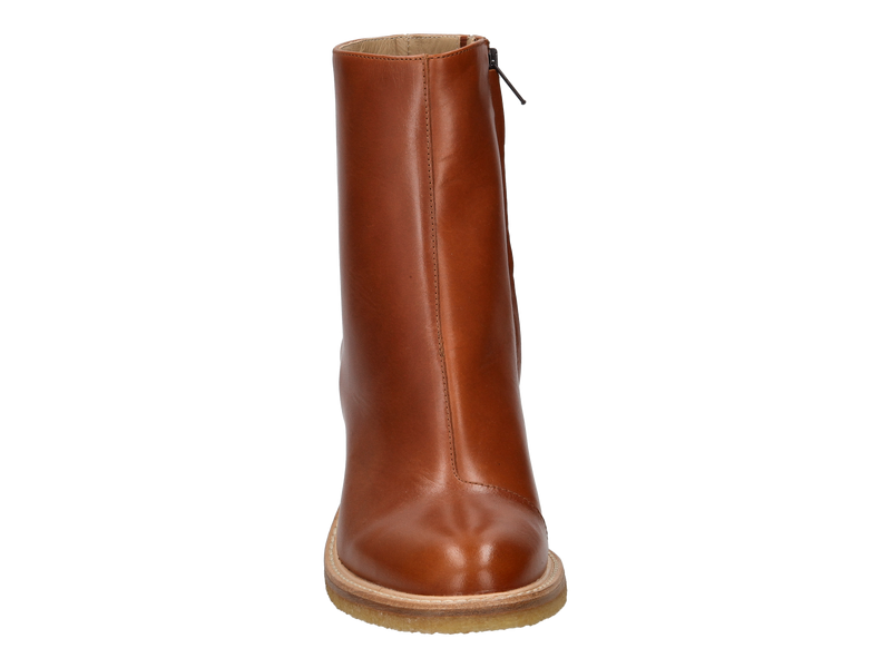 Angulus Boot With Heel Cognac