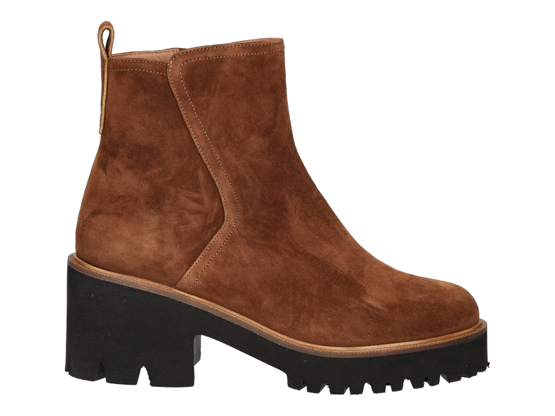 Cervone Boot With Heel Brown
